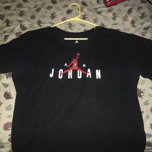 OG jumpman jordan tee/ red & black/ never worn